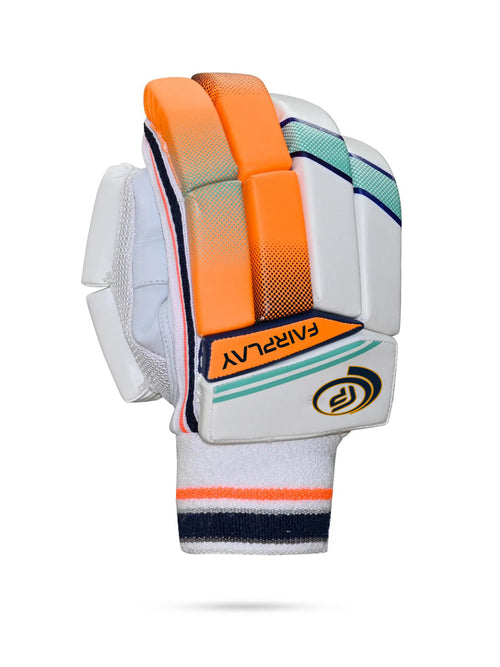 FPSI CLUBLITE BATTING GLOVES | LIGHTWEIGHT CLUB-LEVEL CRICKET GLOVES WITH LEATHER PALM, FOAM PADDING & ENHANCED GRIP