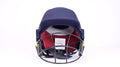 Woodpecker Pro 2.0 Professional Grade Cricket Batting Helmet with Carbon Steel | Navy Blue | Steel Double Grille Face Guard