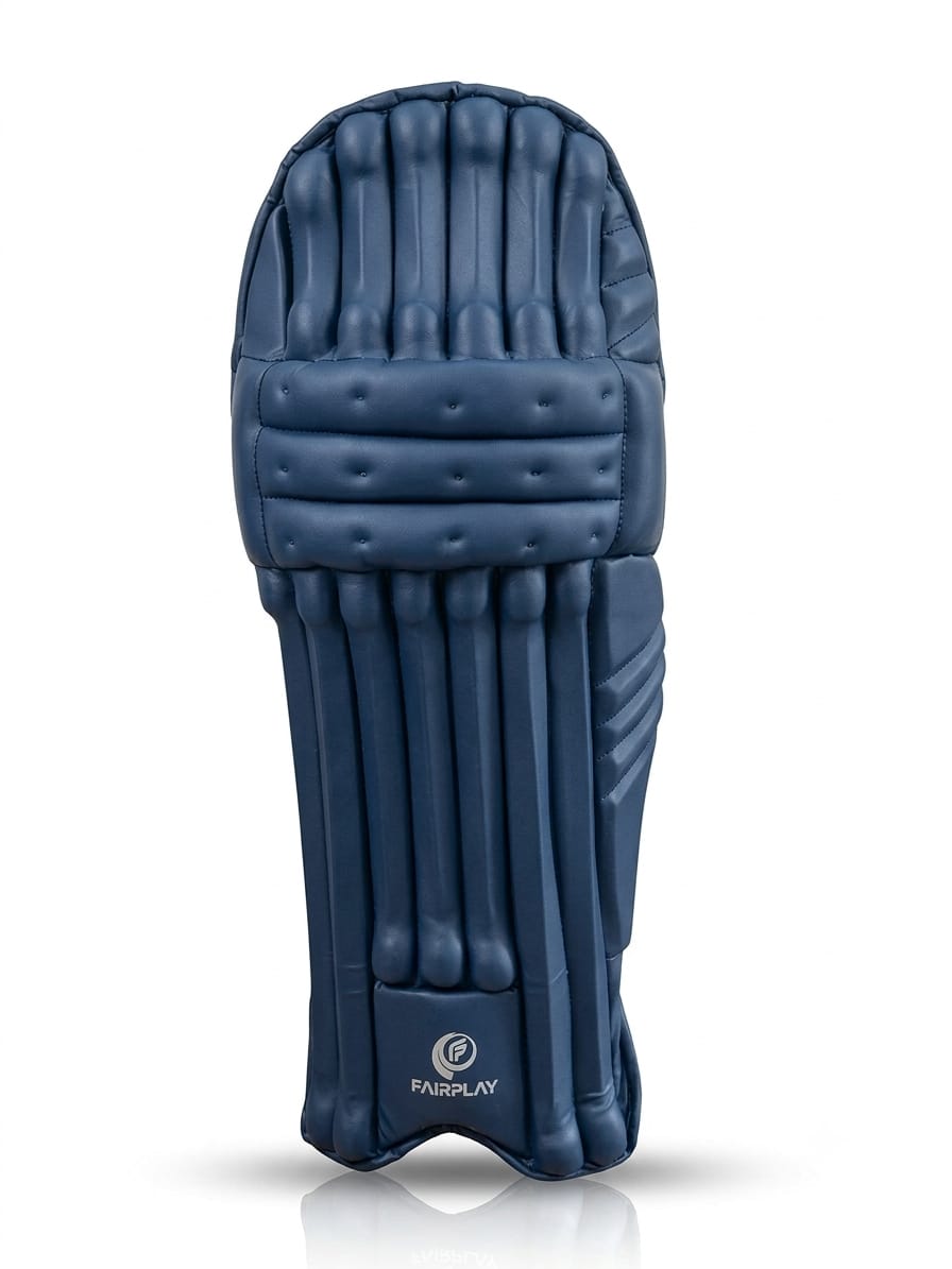 NAVY TEST BATTING LEGGUARD | PADS | 3 LAYERS FOAM (Copy)