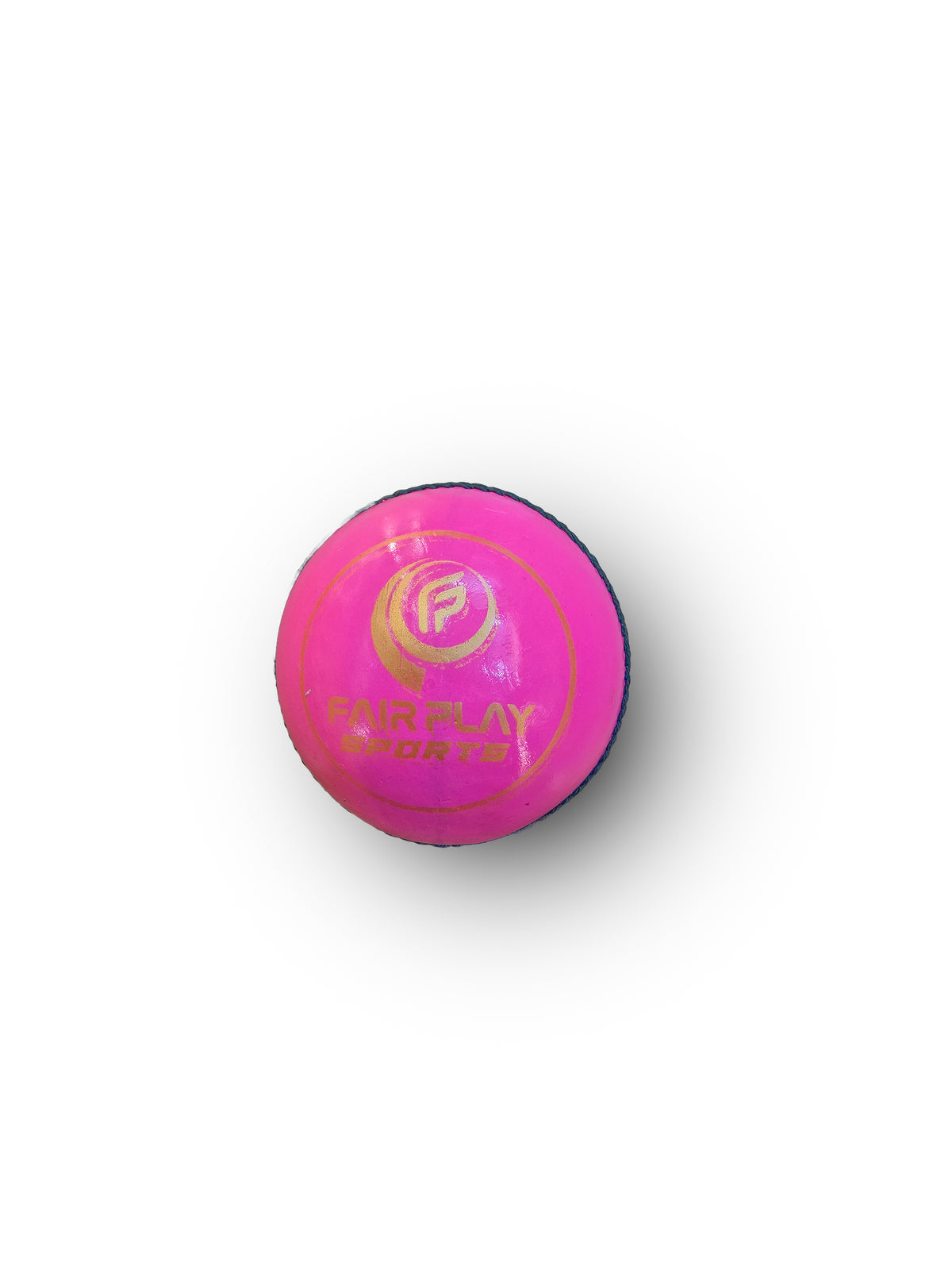 GOLD LEATHER CRICKET BALL | HAND STITCHED | 4 PIECE BALL