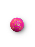 TEST GRADE A LEATHER BALL | 4 PIECE BALL | 35 OVER | PINK