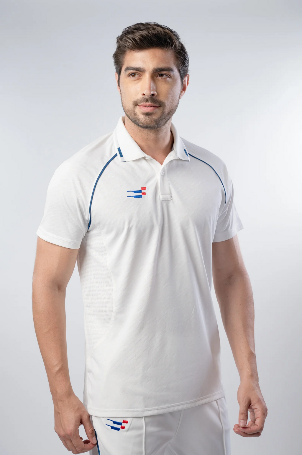 Cobra-Pro Cricket Whites Half Tshirt