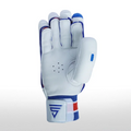 VK Goat Blue/Red BATTING GLOVES | TRIPLE PADDED | LEATHER PALM
