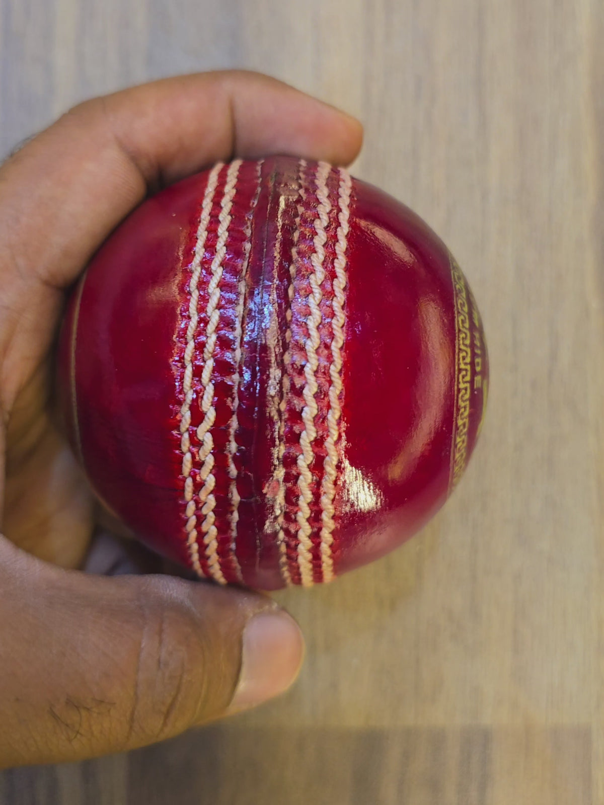 TEST SPECIAL T20 LEATHER BALL | 4 PIECE CRICKET BALL | RED